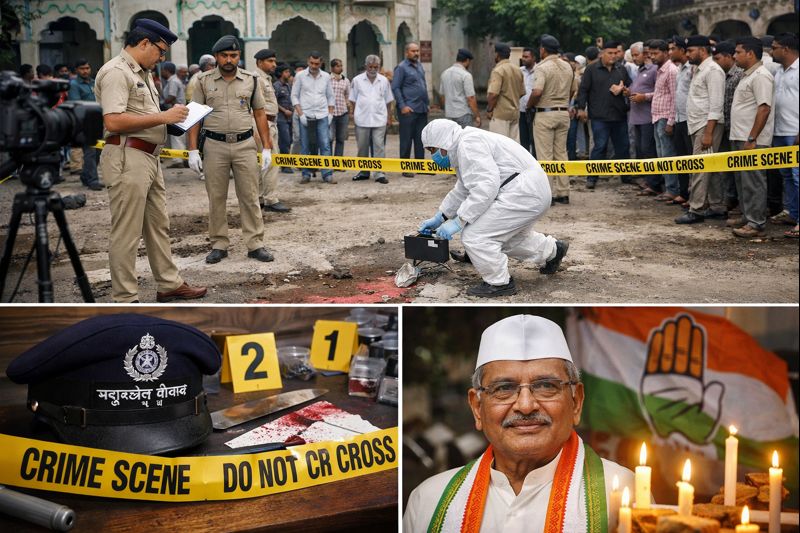 Maharashtra Congress Vice-President Dies After Stabbing in Akola